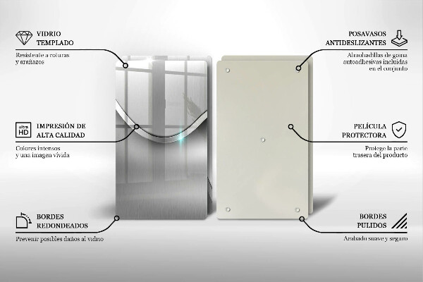 Kokkärlskydd Metallabstraktion