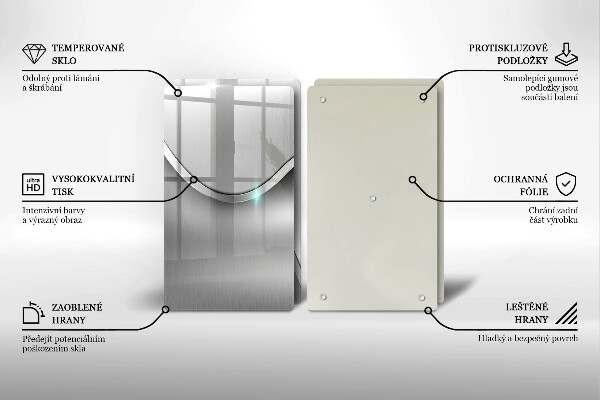 Kokkärlskydd Metallabstraktion