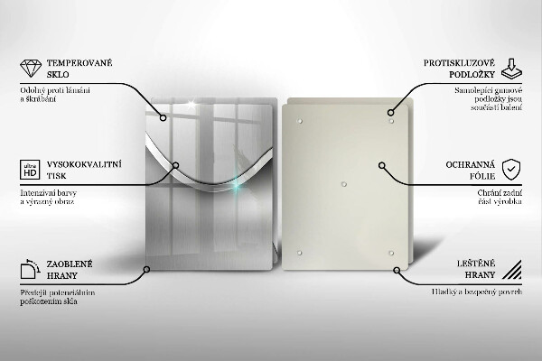 Kokkärlskydd Metallabstraktion