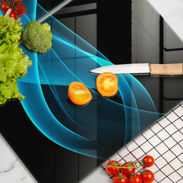 Kokkärlskydd Blå abstraktion