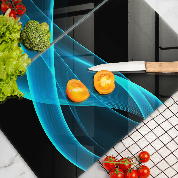 Kokkärlskydd Blå abstraktion