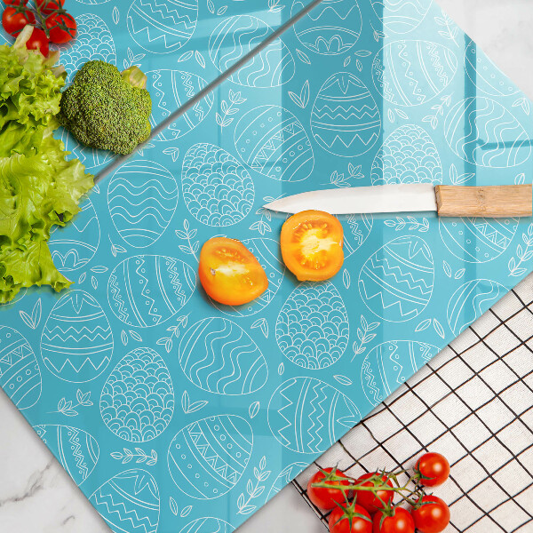 Spisskyddsplatta Påsktema