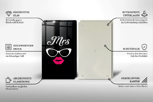 Skydd för spis fru herr - Inskrift, mening