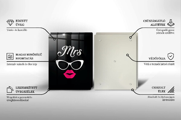 Skydd för spis fru herr - Inskrift, mening