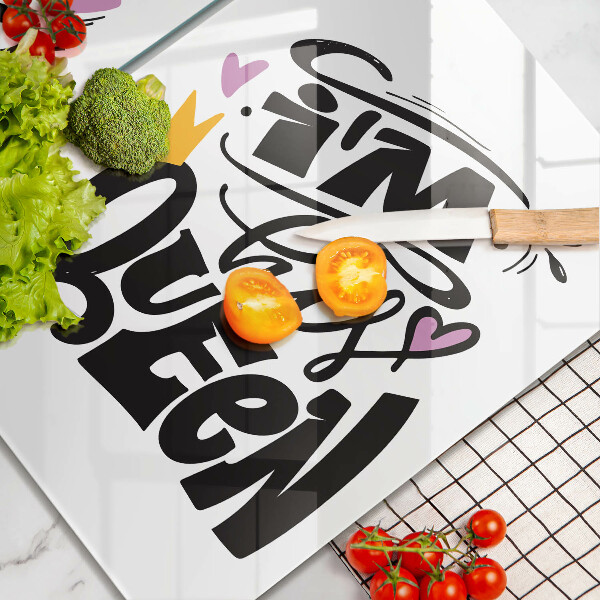 Skydd för spis Inskrift, mening