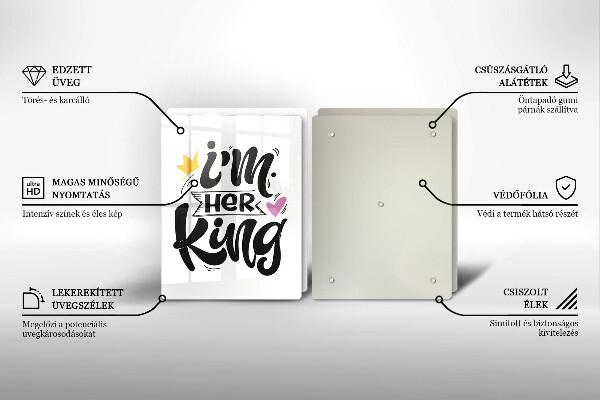 Skydd för spis Inskrift, mening