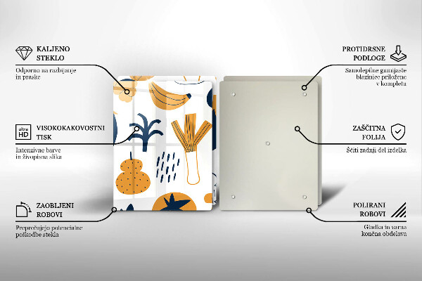 Glashällskydd Mat illustration