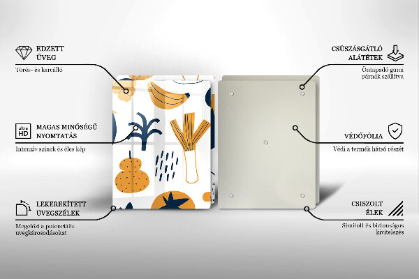 Glashällskydd Mat illustration