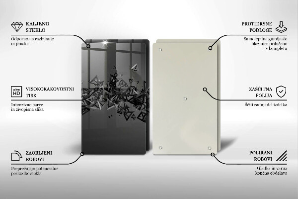 Kokkärlskydd Abstraktion 3D-former