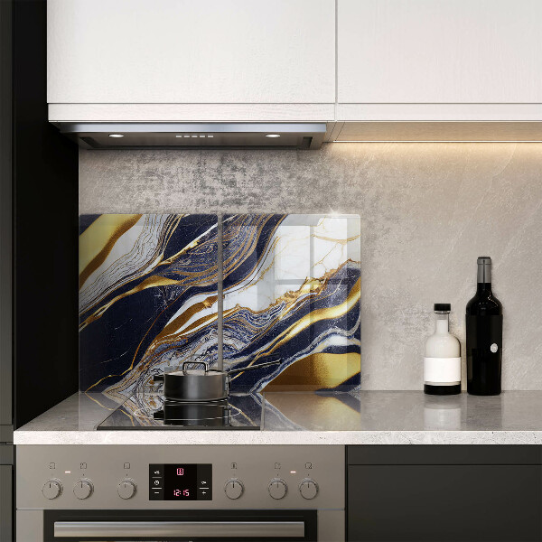 Skyddsplatta för spis Färgglad abstraktion