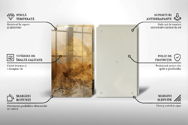 Skyddsplatta för spis Rik konsistens