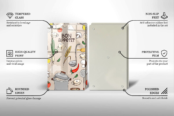 Skyddsplatta för spis Kök illustration