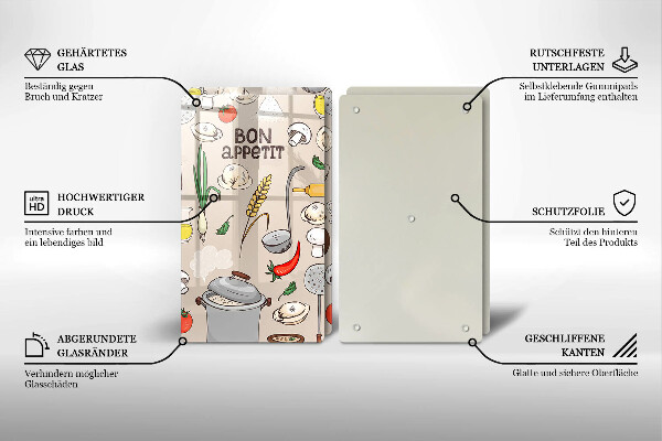 Skyddsplatta för spis Kök illustration