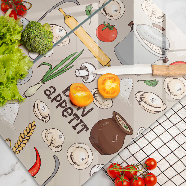 Skyddsplatta för spis Kök illustration