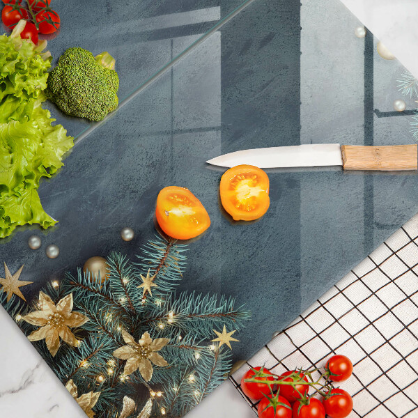 Skyddsplatta för spis Juldekorationer