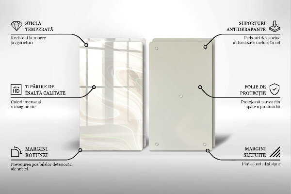 Skyddsplatta för spis Krämig konsistens