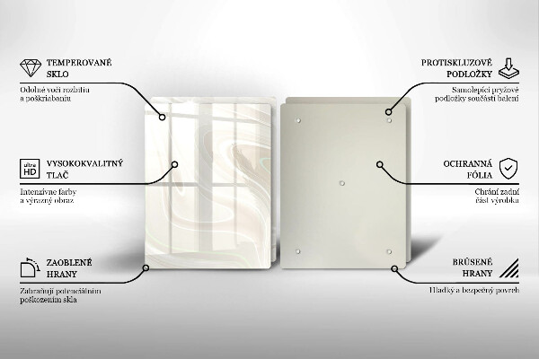 Skyddsplatta för spis Krämig konsistens
