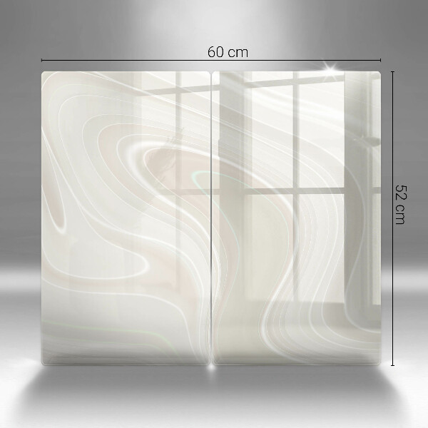 Skyddsplatta för spis Krämig konsistens