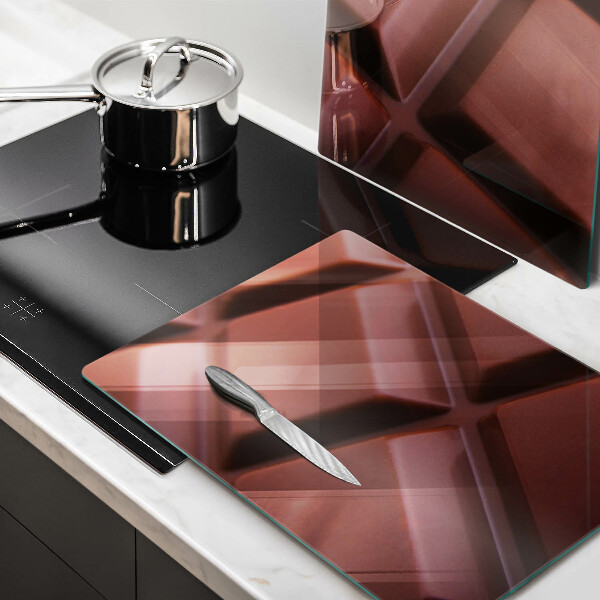 Skyddsplatta för spis Chokladkuber