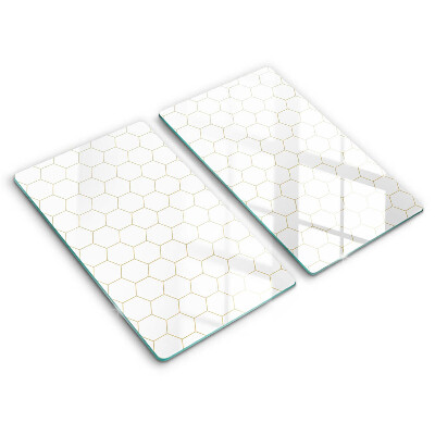 Skyddsplatta för spis Abstrakta mönster