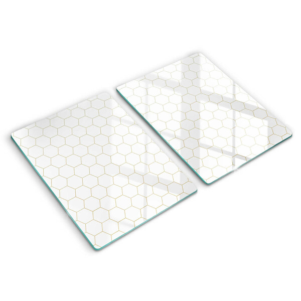 Skyddsplatta för spis Abstrakta mönster