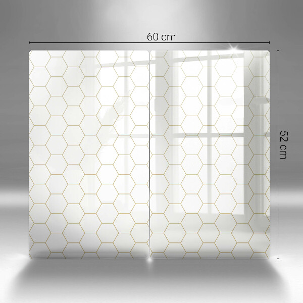 Skyddsplatta för spis Abstrakta mönster