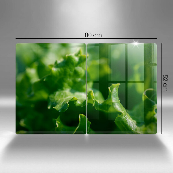 Skyddsplatta för spis Salladsblad