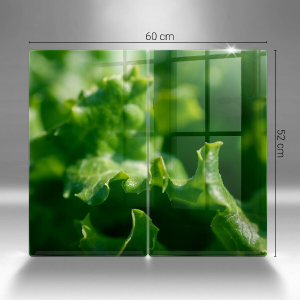 Skyddsplatta för spis Salladsblad