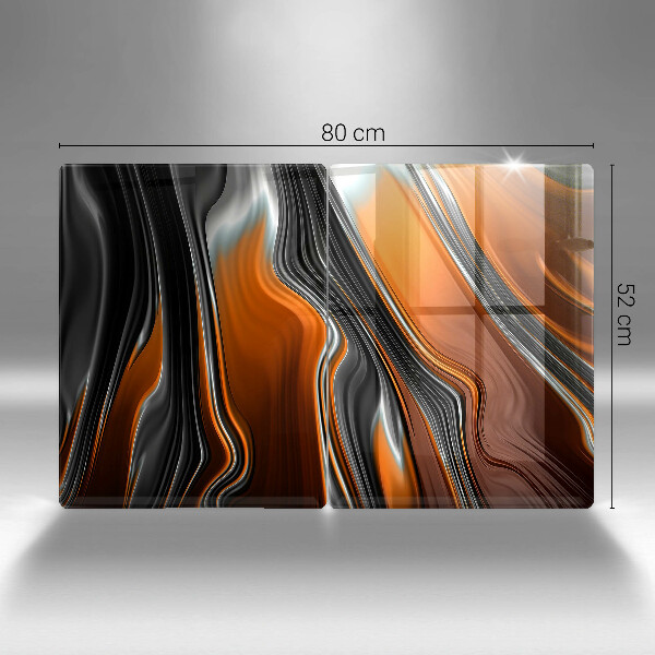 Spisskyddsplatta Abstrakt mönster