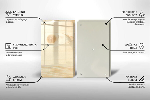 Spisskyddsplatta Träskiva