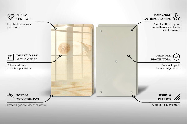 Spisskyddsplatta Träskiva