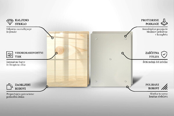 Spisskyddsplatta Träskiva