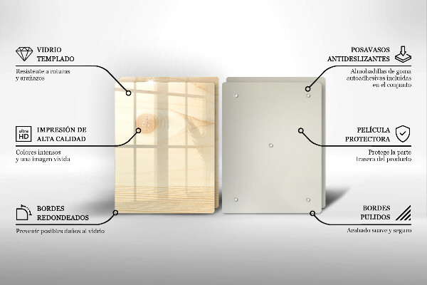 Spisskyddsplatta Träskiva