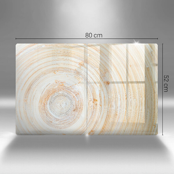 Spisskyddsplatta Trästruktur