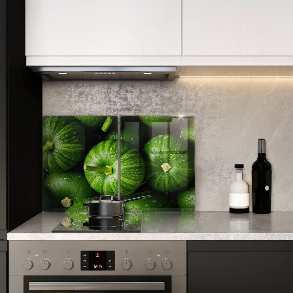 Spisskyddsplatta Gröna pumpor