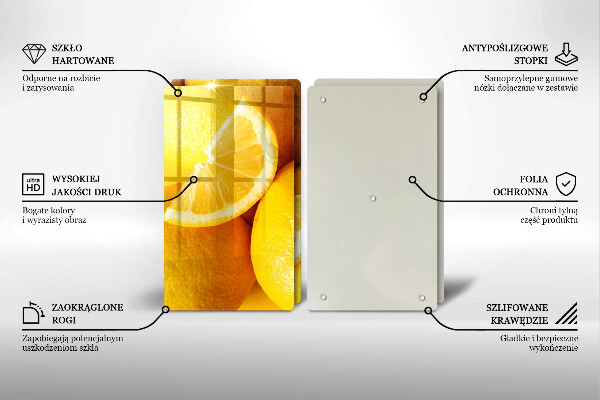 Spisskyddsplatta Saftiga citroner