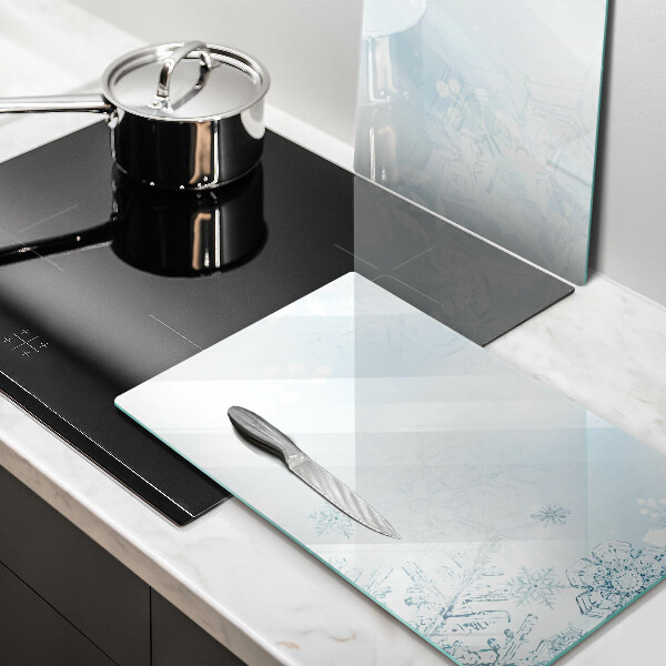 Spisskyddsplatta Snöflinga