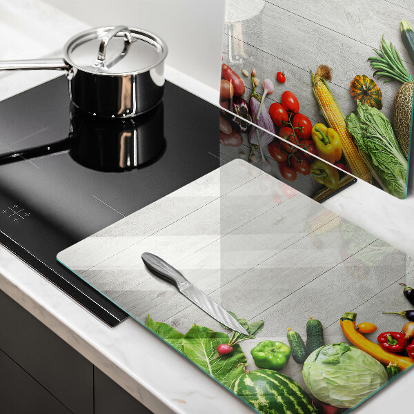 Kokkärlskydd Grönsaker på brädor