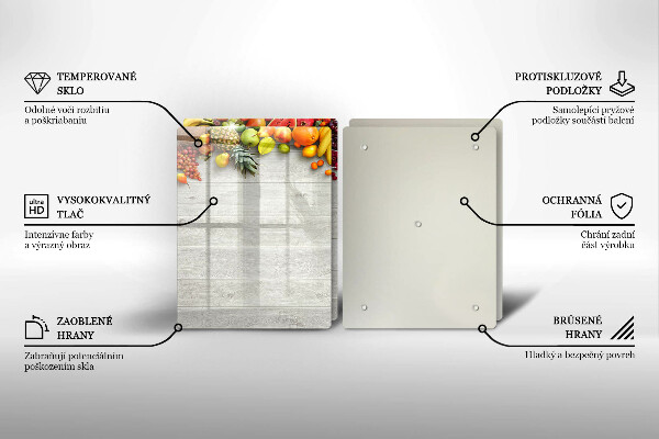 Kokkärlskydd Frukt på brädor