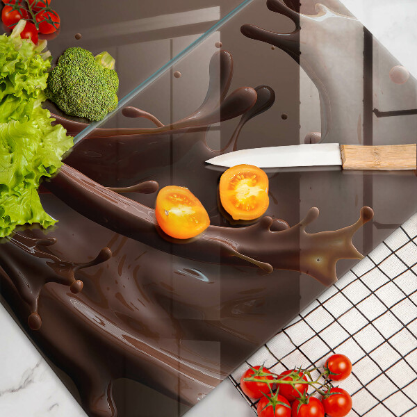 Skydd för spis Flytande choklad