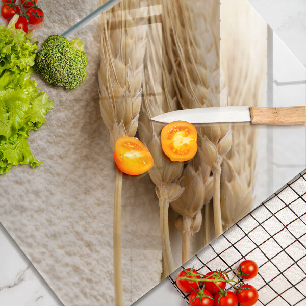 Skyddsplatta för spis Mjöl och ax av säd