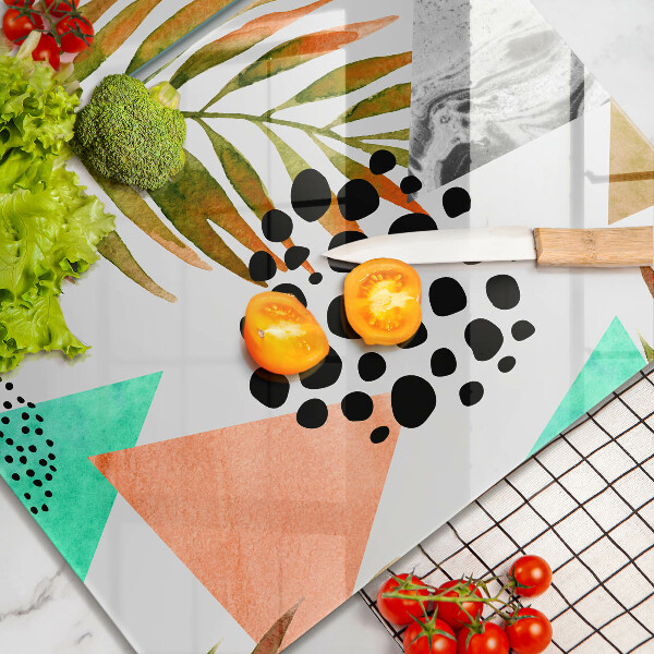 Kokkärlskydd Boho lövmönster