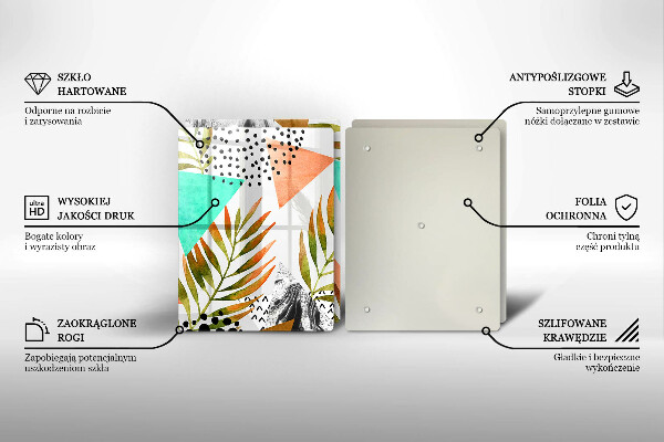 Kokkärlskydd Boho lövmönster