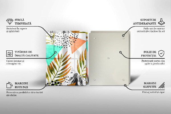 Kokkärlskydd Boho lövmönster