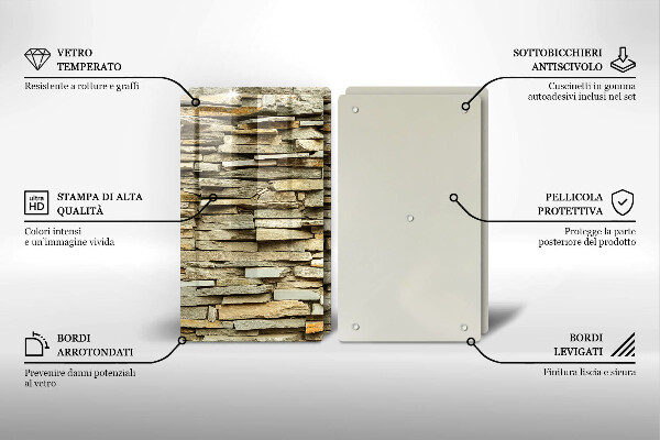 Glashällskydd Dekorativa stenar