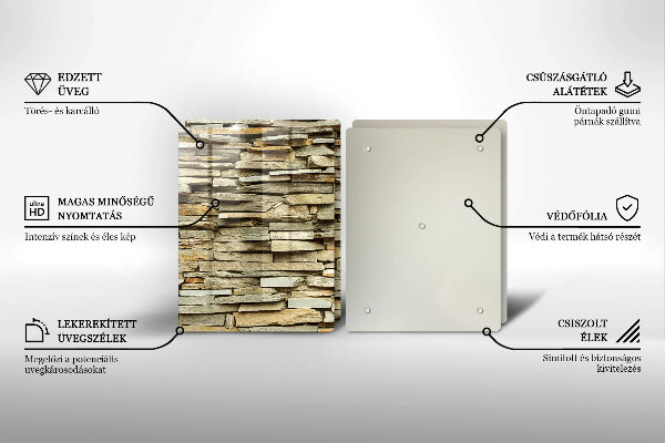 Glashällskydd Dekorativa stenar