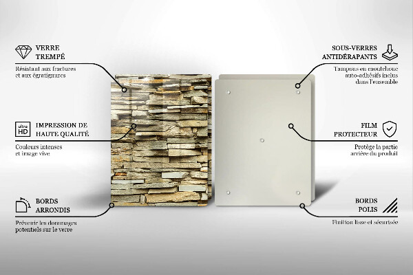 Glashällskydd Dekorativa stenar