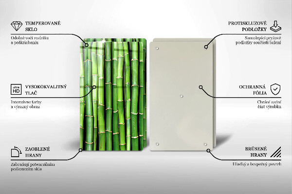 Glashällskydd Natur bambu