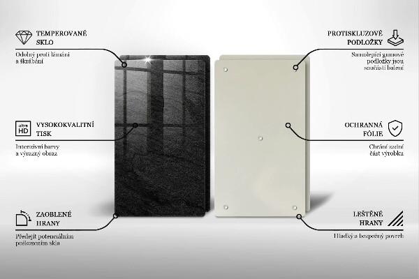 Kokkärlskydd Sten textur