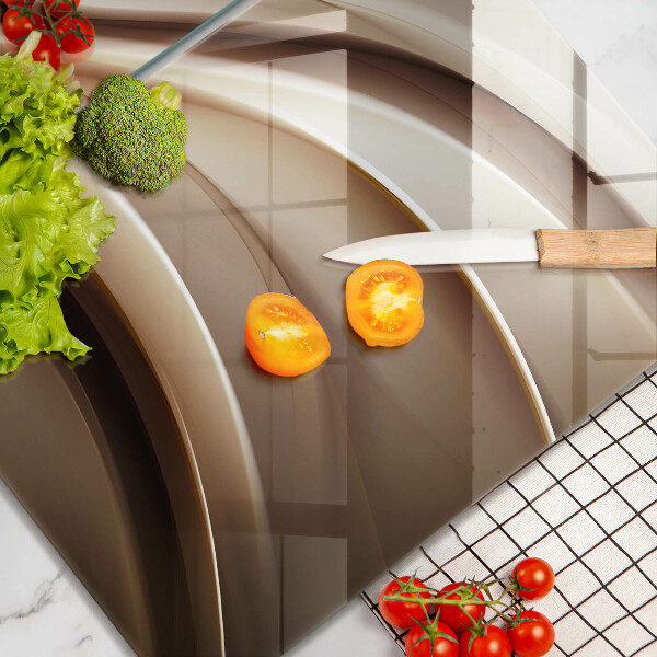 Kokkärlskydd Abstraktion mjuka linjer